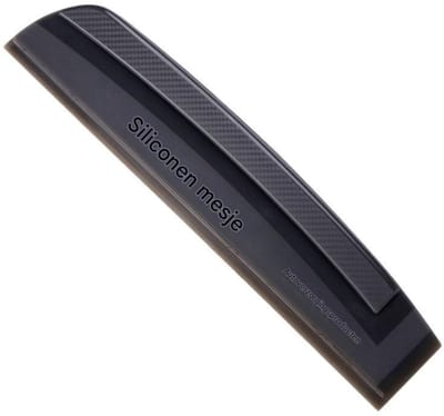 GELLDG Auto ruitenwissers - Siliconen ruitenwissers - Glaswissers - Geschikt voor auto's, ramen, spiegels - zwart - 30*5cm