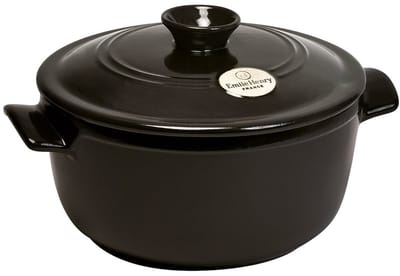Ronde Pan Ø220mm Keramisch met vlam