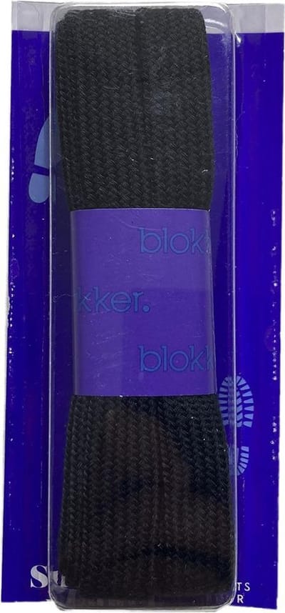 Schoenveters/Veters/Sneakerveters/Sportschoenen/Plat/Kleur: Zwart/Veterlengte 120 cm/3 Paar
