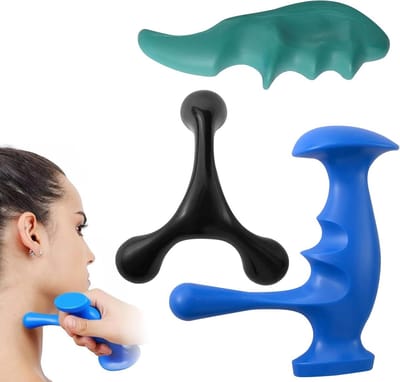 Dailygoods- Massageapparaat Hoogwaardige Kwaliteit - Acupressuur Gereedschap - Triggerpoint Massage - Stressverlichting - Voor Nek, Armen en Benen - Duurzaam Materiaal - Massagetools