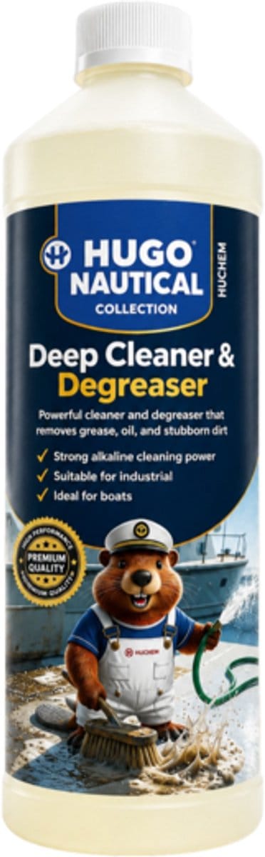 Deep Cleaner Degreaser – Krachtige Ontvetter voor Boot & Jacht | 1000ml Fles | Hugo Nautical