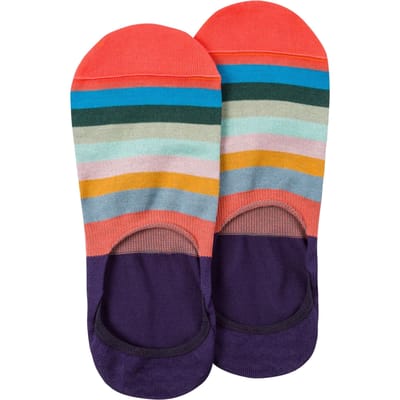 Paul Smith Men Sock No Shw Artist Artist Stripe Maat: OS | Sokken Outlet | Heren | Paars