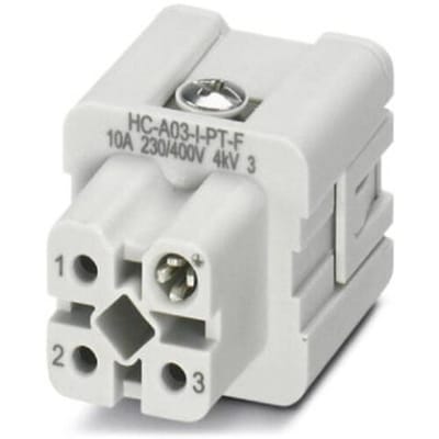 Phoenix Contact 1585265 Contactinzetstuk 3 + PE Trekveeraansluiting 1 stuk(s) Piece