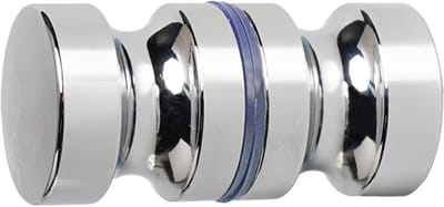 Dubbelzijdige 30 mm Douchedeurgrepen van Aluminium, Handvat voor Glazen Deuren, Geschikt voor 4 mm-15 mm Dikte, Ideaal voor Douchecabines en Badkamers
