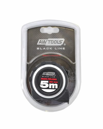 Awtools - Rolmaat - 5m x 25mm - ABS + TPR