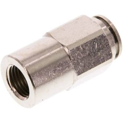 12mm x G1/4'' Messing Insteekfitting Binnendraad FKM