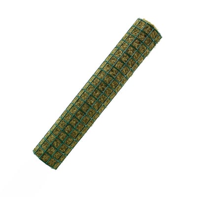 LUN FIX - Drahtgitter fijnmazig 13x13 mm - 0,5x25 m - PVC gecoat groen - Woelratgaas