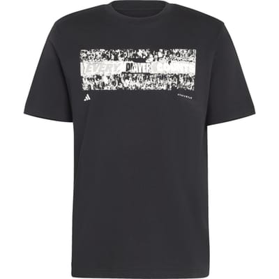 Adidas Stadium Fans T-shirt Zwart