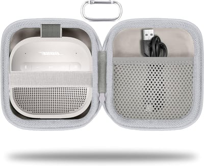 Harde Beschermhoes voor Bose SoundLink Micro (2e Gen) Draagbare Bluetooth Speaker - Ideaal voor Buitengebruik, Schokbestendig en Waterdicht