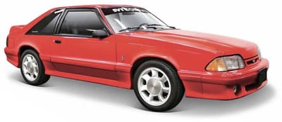 Maisto Ford Mustang - Modelauto - Schaal 1:24 - Rood