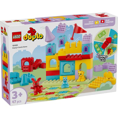 LEGO® DUPLO® Hopsy’s Castle Game Learn-Through-Play Building Toy 10450