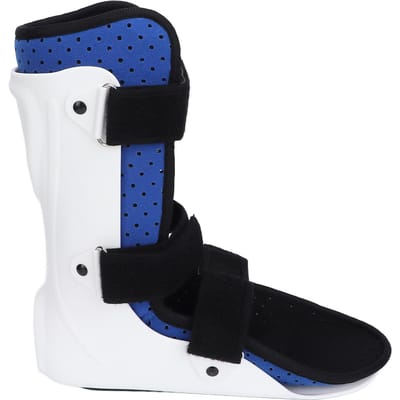 Enkel-voetorthese Ondersteuning Drop Brace Gevoerde Dropvoetbrace voor Dropvoet Beroerte Pees M black