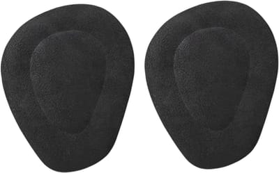 1 Paar Voetkussentjes Bal van de Voet - Steunzolen Gel Pads Inlegzolen Voetpijn Metatarsalgie Neuroma Hardlopers - Zwart