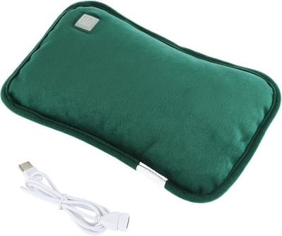 Nivard Handverwarmer Elektrisch - Warmtekruik - Handwarmers Herbruikbaar - Elektrische Handwarmer - Electrisch - Kruik - Groen
