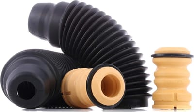 Schokdemper Beschermingsset - Montageset Veerpoot - Onderstel Beschermen - Hoge Tech Spiral Spring - 43 x 15 x 15 cm