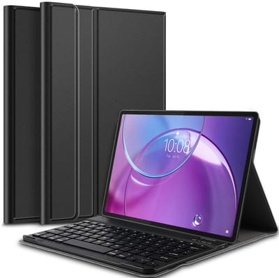Hoes met Toetsenbord geschikt voor Lenovo Idea Tab Pro Gen 2 (13 inch) – Keyboard Book Case – Bluetooth – Zwart