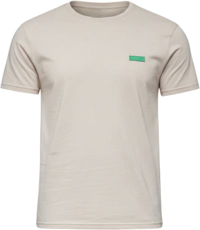 OMBRE T-shirt - Regular Fit - Katoen - Korte Mouw Wit S