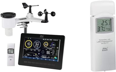 Wifi Weerstation met App en Binnensensor - Nauwkeurige Weersvoorspelling en Klimaatregistratie