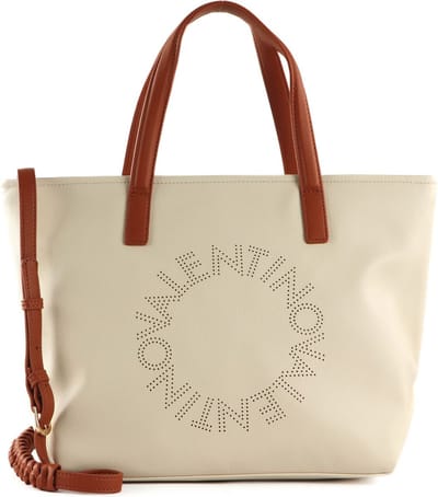 VALENTINO Shopper Schoudertas Starfish Re Shopping Bag Beig / Cuoio Crème