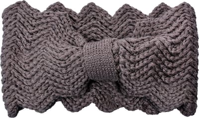 Clayre & Eef Hoofdband Vrouwen 10x22 cm Grijs Synthetisch
