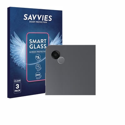 3 Stuks Savvies Screenprotector - geschikt voor Samsung Galaxy Tab A11 Plus 5G 11" (ALLEEN Camera Lens) - beschermfolie glas transparant