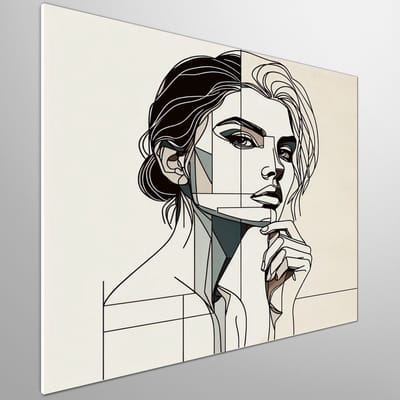 Kunstprint | Wanddecoratie | Forex | 80 × 80 cm