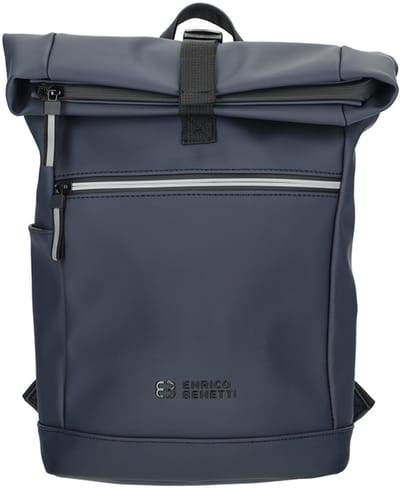 Enrico Benetti Waterdichte Rugzak 8L met Anti-Diefstal Sluiting - Tabletvak - Uitvouwbaar Flesvak – Blauw