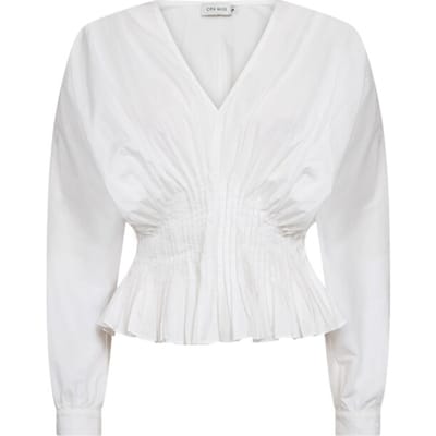Copenhagen Muse Cmpoplin-blouse Blouses Dames - Wit - Maat S