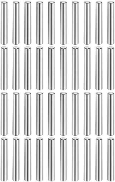 Cilinderstiften Roestvrij - Spanstift Plugbout - Precisie Bevestiging - 316L Materiaal - 5x30 mm - Zilver