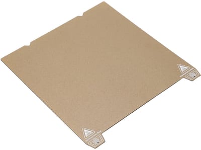 Dailygoods- Bouwplaat Verenstaal - 3D-printerbed - Magnetische Sticker - 235 x 235 mm - Compatibel met Ender 3/5 - Flexibel voor Eenvoudig Verwijderen