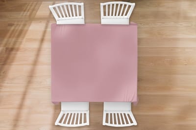 Tafelkleed - Tafellaken - 120x120 cm - Roze - Kleuren - Interieur - Effen - Kleur - Binnen en Buiten