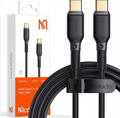 Mcdodo® Usb c naar Usb c - Kabel - Snelladen PD 3.1 - 240W - 1 meter