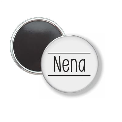 Button Met Magneet 58 MM - Nena - NIET VOOR KLEDING
