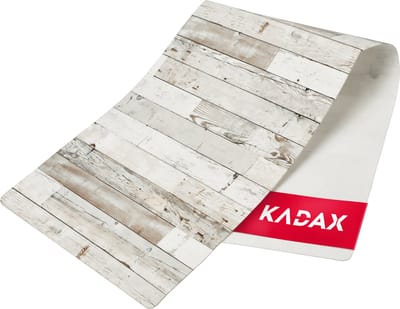KADAX Tafelloper van vilt, robuuste viltloper, tafelband, onderhoudsvriendelijke loper voor keukentafel, woonkamer, eetkamer, tafeldecoratie, tafelloper, tafelkleed (wit/beige)