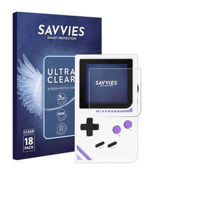 Savvies - Screenprotector voor Modretro Chromatic - Folie Beschermfolie transparant 18 Stuks