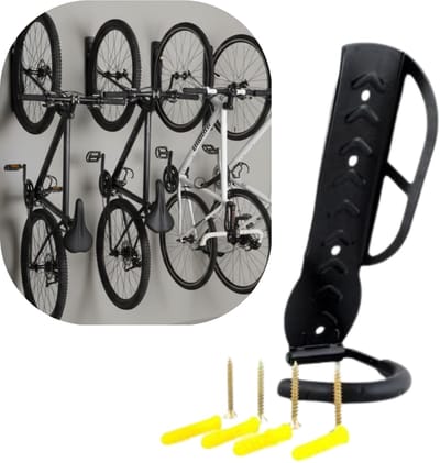 Enluxe Bike Hanger – Universele Fietsmuurhaak – Stalen Wandhouder tot 25 kg