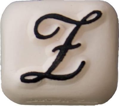 LaDot Tattoo Stempel Steen - S125Z - Small - Letter Z - Nep Tattoo - Black Tattoo - Kinderen en Volwassenen