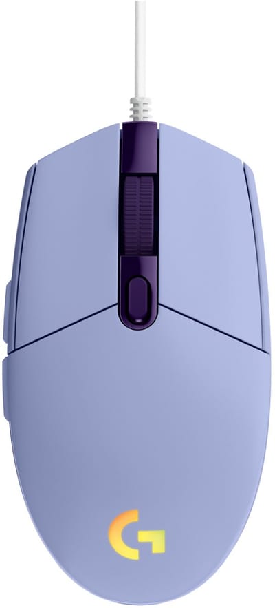 Logitech G203 LIGHTSYNC - Gaming Muis - RGB verlichting - Lila