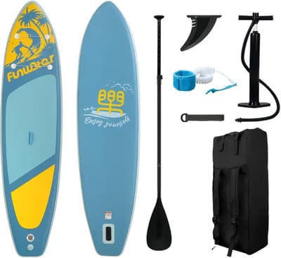 Bovista Sup Board - Opblaasbaar - Supboard - Sup Boards - Paddle - Kayak - Blauw - 350cm
