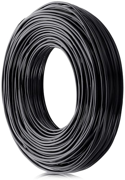 Kraftdraad Zwart 2 mm x 30 m voor Touw en Sieraden, Roestvrij en Geschikt voor Zelfgemaakte Sieraden