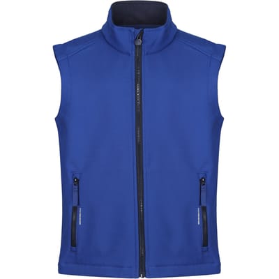 Regatta Kinder/Kids Ablaze Softshell Reflecterend Gilet (Nieuw Koninklijk/Noorlogs)
