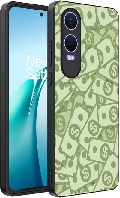 Smartphonica Telefoonhoesje Geschikt voor OnePlus Nord CE 4 Lite met Geld Opdruk - TPU Backcover Case With Money Design geschikt voor OnePlus Nord CE 4 Lite