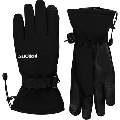 Protest Prtshape - Ski handschoenen Heren - Waterkolom 20K - Waterafstotende afwerking – True Black