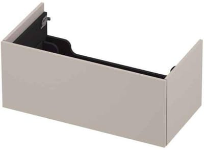 INK - Onderkast 1 Lade Push 2 Open Bestaande Uit - 900x450x376 Mm - Ivoor Eiken
