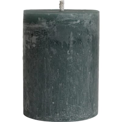 PTMD - Kaars Rustic Outdoor - Groen - 15x15x20cm