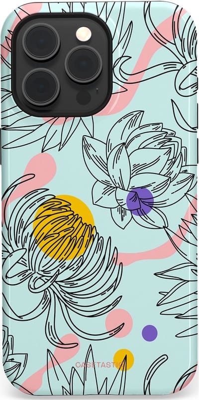 Casetastic Hoesje Geschikt voor Apple iPhone 15 Pro Max Magsafe - Stijlvolle Beschermende Duo-layer Case - Wildschets