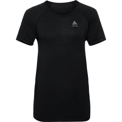 Odlo - Maat M - Suw Top Crew Neck S/S Performance X-Light Heren Sportshirt - Black