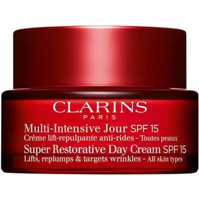 Clarins Super Restorative Day Cream Spf 15 All Skin Types Clarins - Super-restorative Super Restorative Day Cream Spf 15 - All Skin Types  - 50 ML