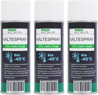KOKA 3x koudespray tot -45Â°C