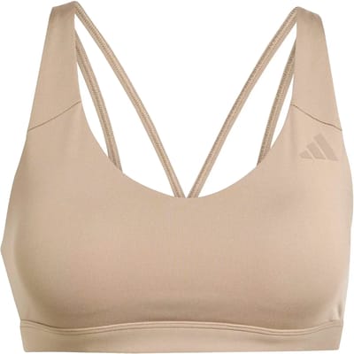 Adidas All Me Essentials Sportbeha Met Medium Impact Bruin S Vrouw